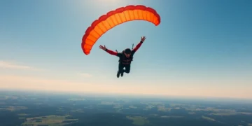 saut en parachute